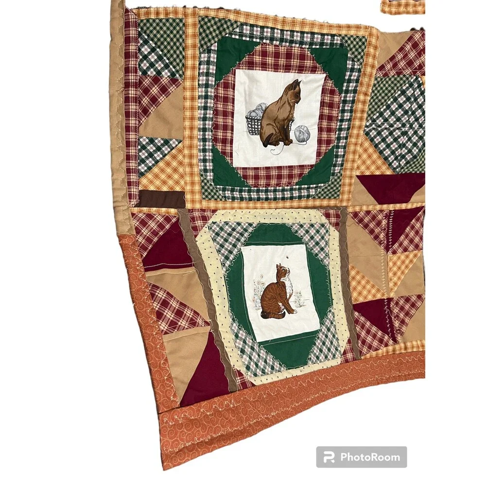 Lap quilt -allSeason -Cats